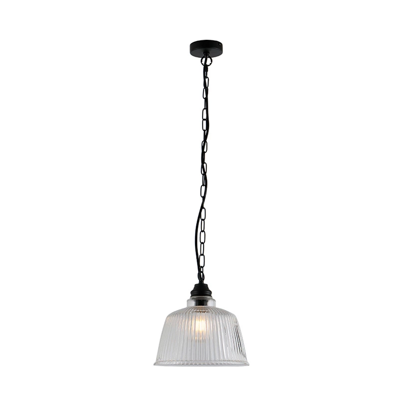 Modern stil kristal berraklığında cam sarkıt lamba